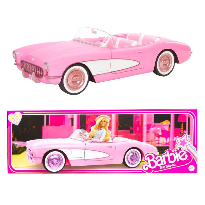 Barbie Movie Collectible Pink Corvette (HPK02) in the group TOYS, KIDS & BABY PRODUCTS / Toys / Docks & Accessories at TP E-commerce Nordic AB (C80729)