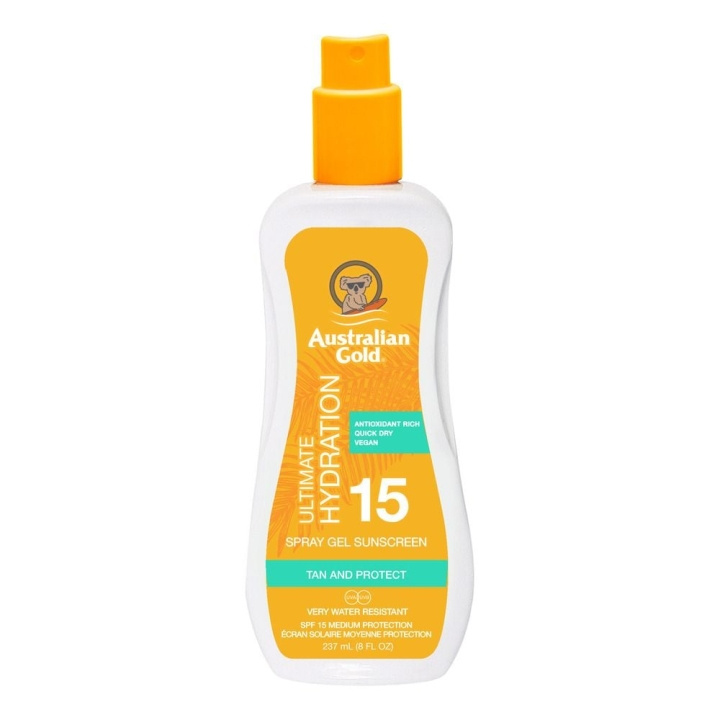 Australian Gold Ultimate Hydration Spray Gel SPF 15 237 ml in the group BEAUTY & HEALTH / Skin care / Tanning / Sunscreen at TP E-commerce Nordic AB (C80735)