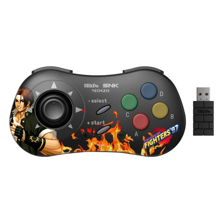 8Bitdo NEOGEO Wireless Pad Kyo Kusanagi in the group HOME ELECTRONICS / Game consoles & Accessories / Other games at TP E-commerce Nordic AB (C80746)