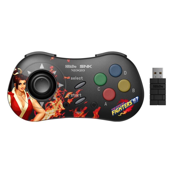 8Bitdo NEOGEO Wireless Pad Mai Shiranui in the group HOME ELECTRONICS / Game consoles & Accessories / Other games at TP E-commerce Nordic AB (C80747)