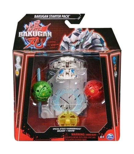 Bakugan Special Attack Hammerhead w/Bruiser & Ventri in the group TOYS, KIDS & BABY PRODUCTS / Toys / Toys at TP E-commerce Nordic AB (C80752)