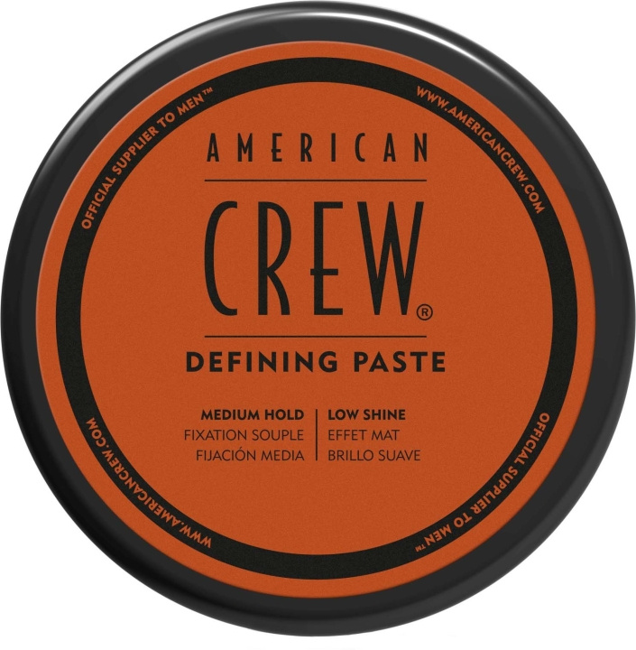 American Crew Pucks Defining Paste 85 g in the group BEAUTY & HEALTH / Hair & Styling / Hair styling / Hair wax at TP E-commerce Nordic AB (C80769)