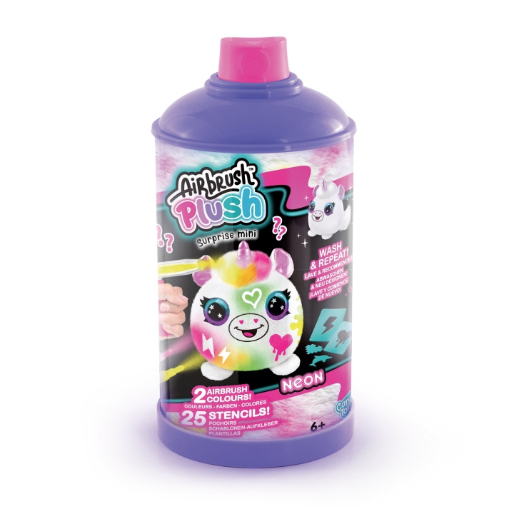 Airbrush Plush Neon mini Mystery Kit PDQ (1020) in the group TOYS, KIDS & BABY PRODUCTS / Toys / Draw & Count at TP E-commerce Nordic AB (C80802)