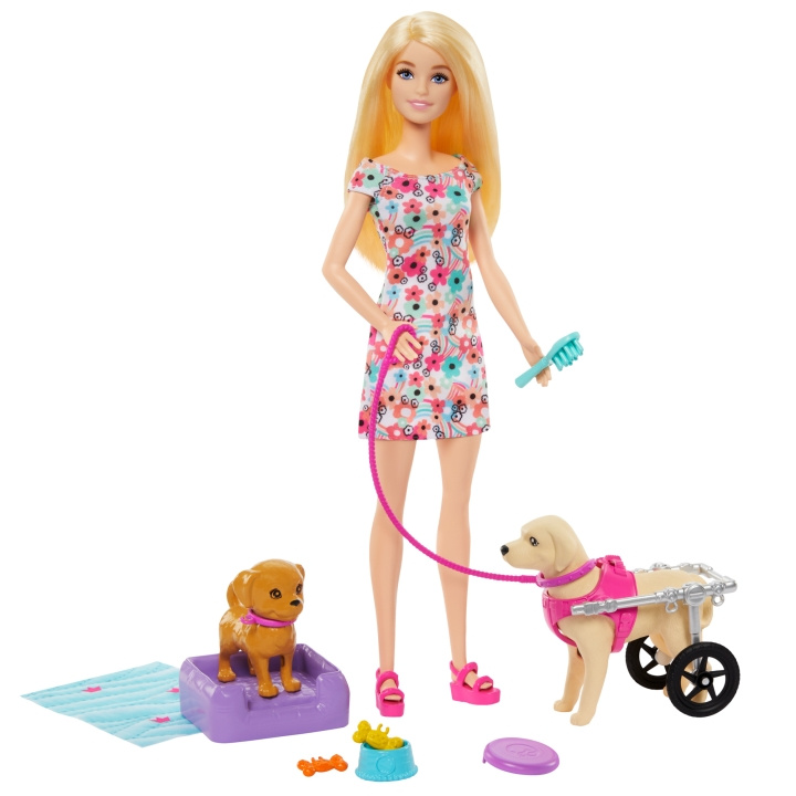 Barbie Walk and Wheel Pet Playset (HTK37) in the group TOYS, KIDS & BABY PRODUCTS / Toys / Docks & Accessories at TP E-commerce Nordic AB (C80821)