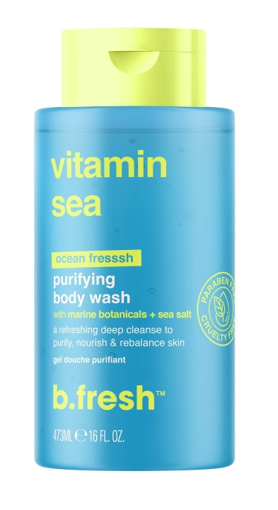 b.fresh Vitamin Sea Nourishing Body Wash 473 ml in the group BEAUTY & HEALTH / Skin care / Body health / Bath & Shower gels at TP E-commerce Nordic AB (C80829)