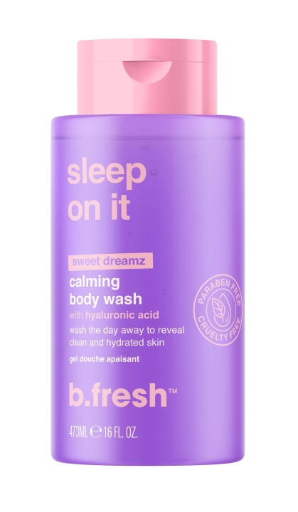 b.fresh Sleep On It Calming Body Wash 473 ml in the group BEAUTY & HEALTH / Skin care / Body health / Body lotion at TP E-commerce Nordic AB (C80830)