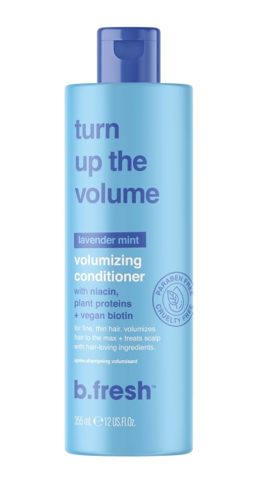 b.fresh Turn Up The Volume Volumizing Conditioner 355 ml in the group BEAUTY & HEALTH / Hair & Styling / Hair care / Conditioner at TP E-commerce Nordic AB (C80842)