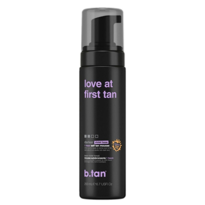 b.tan Love At First Tan Tan Mousse 200 ml in the group BEAUTY & HEALTH / Skin care / Tanning / Sunless tanning at TP E-commerce Nordic AB (C80845)