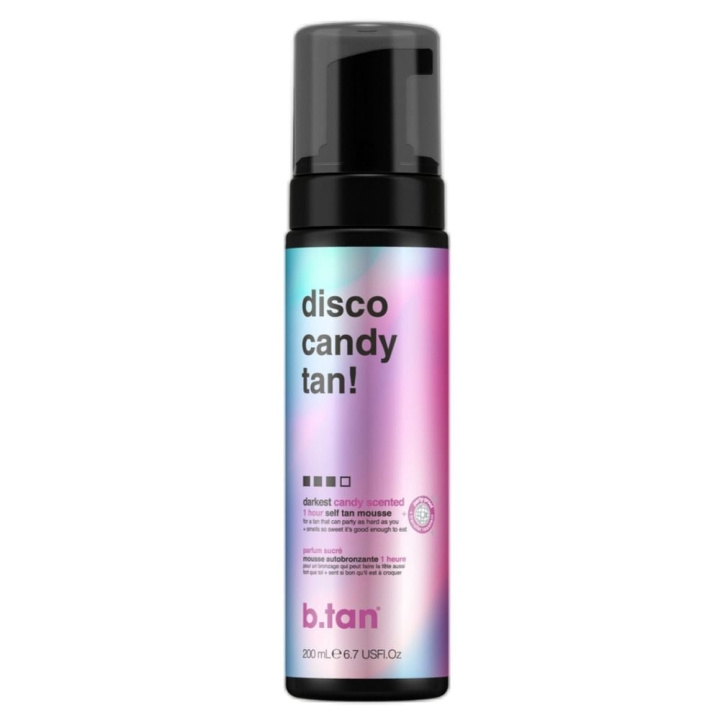 b.tan Disco Candy Tan Tan Mousse 200 ml in the group BEAUTY & HEALTH / Skin care / Tanning / Sunless tanning at TP E-commerce Nordic AB (C80847)