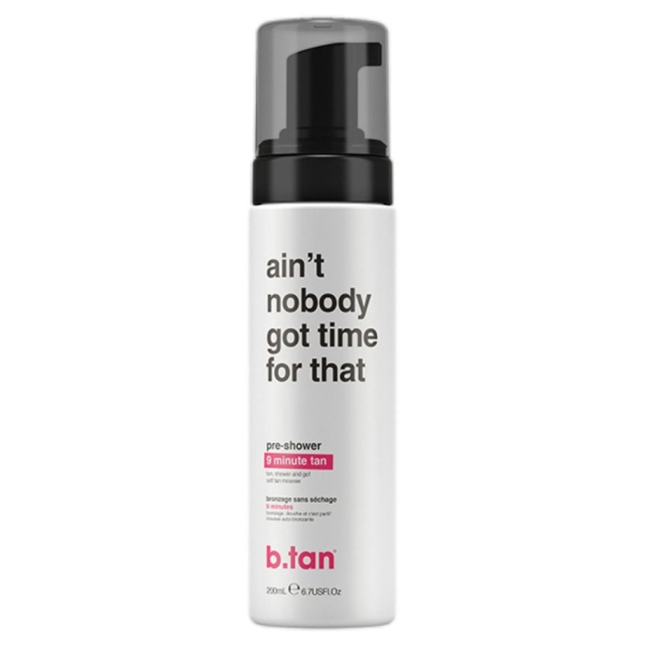 b.tan Ain\'t Nobody Got Time For That Tan Mousse 200 ml in the group BEAUTY & HEALTH / Skin care / Tanning / Sunless tanning at TP E-commerce Nordic AB (C80848)