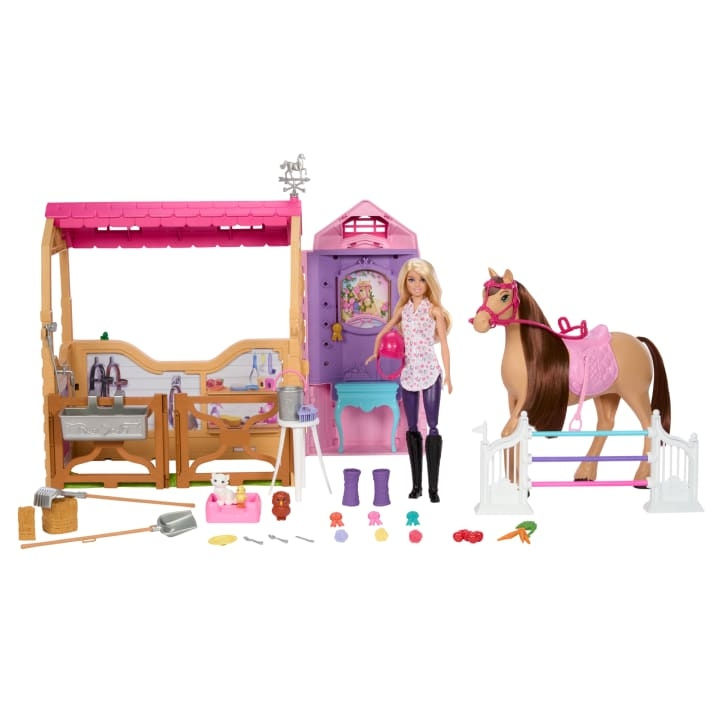 Barbie – The Great Horse Chase Ultimate Stable (HXJ44) in the group TOYS, KIDS & BABY PRODUCTS / Toys / Docks & Accessories at TP E-commerce Nordic AB (C80870)