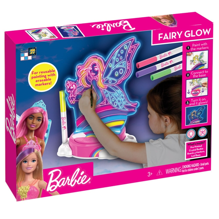 Barbie Night Lamp Decoration - Fairy Paint N Lite in the group TOYS, KIDS & BABY PRODUCTS / Toys / Docks & Accessories at TP E-commerce Nordic AB (C80883)