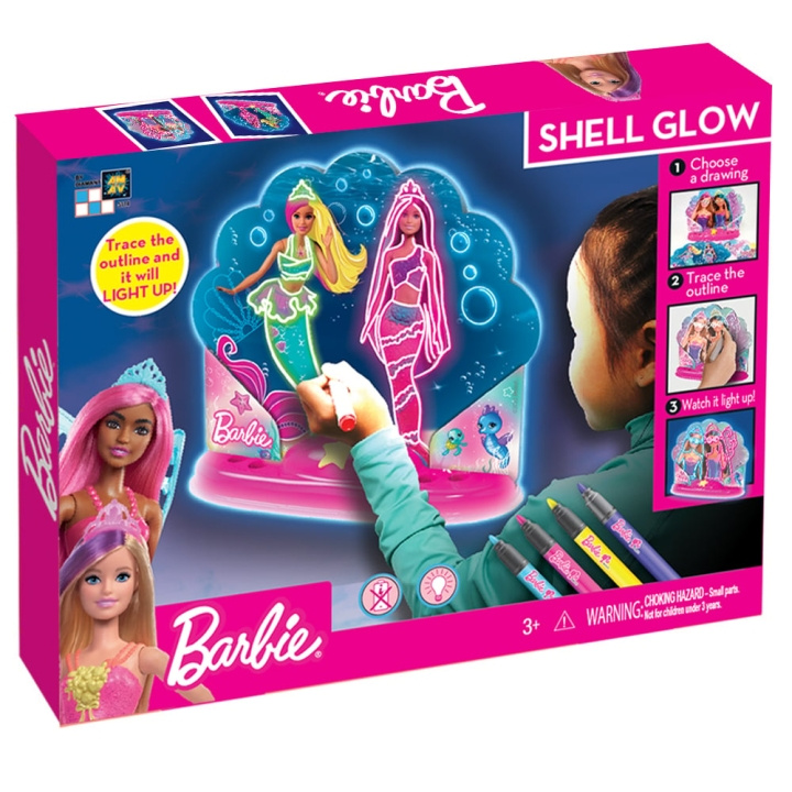 Barbie Night Lamp Decoration - Shell Glow (AM-5112) in the group TOYS, KIDS & BABY PRODUCTS / Toys / Docks & Accessories at TP E-commerce Nordic AB (C80884)