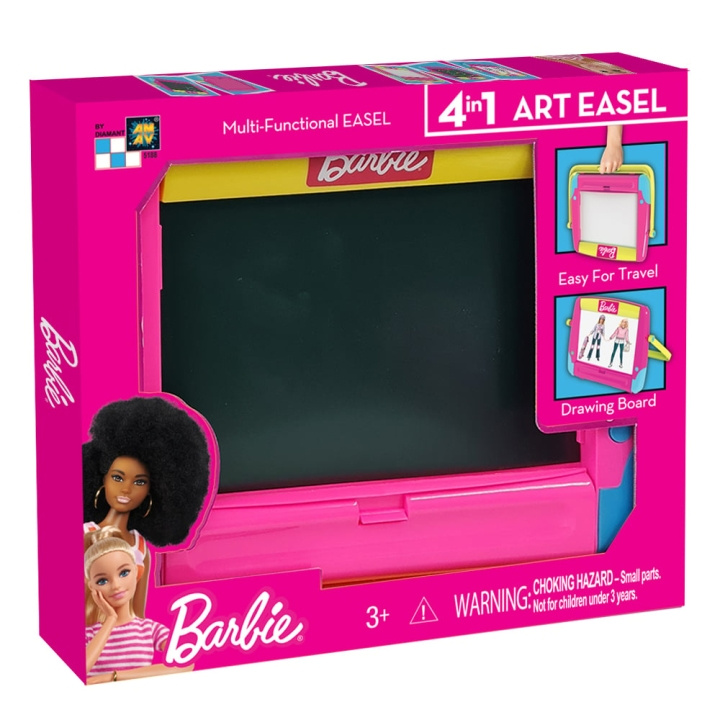 Barbie Easel and Drawing Board - 4 in 1 Art Easel (AM-5188) in the group TOYS, KIDS & BABY PRODUCTS / Toys / Draw & Count at TP E-commerce Nordic AB (C80888)