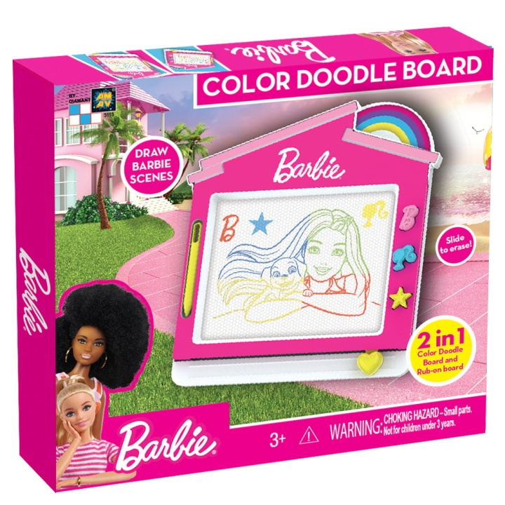 Barbie Magnetic Board - Color Doodle Board (AM-5189) in the group TOYS, KIDS & BABY PRODUCTS / Toys / Draw & Count at TP E-commerce Nordic AB (C80889)