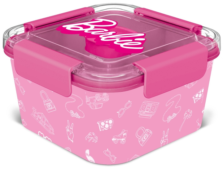 Barbie Stor - Lunchbox - Salad to go - Barbie (92240) in the group TOYS, KIDS & BABY PRODUCTS / Eat & Drink / Children\'s tableware at TP E-commerce Nordic AB (C80895)