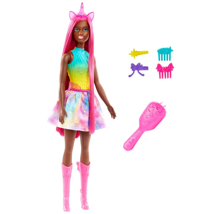 Barbie A touch of Magic Unicorn doll with long hair (HRR01) in the group TOYS, KIDS & BABY PRODUCTS / Toys / Docks & Accessories at TP E-commerce Nordic AB (C80913)