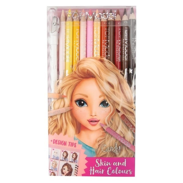 TOPModel Skin and Hair Colours Pencils (045678) in the group TOYS, KIDS & BABY PRODUCTS / Toys / Draw & Count at TP E-commerce Nordic AB (C80927)