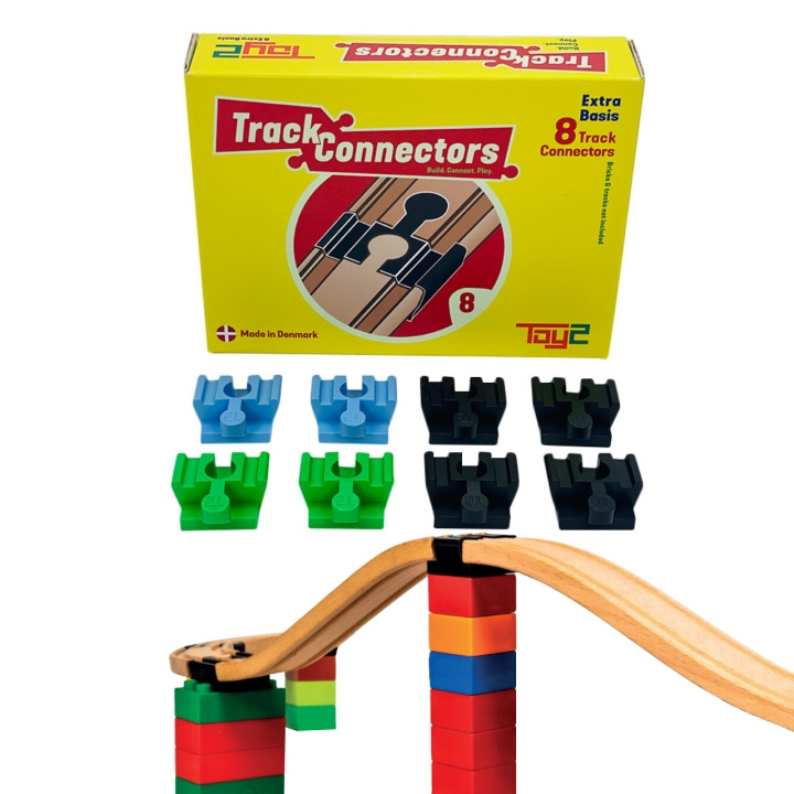 Track Connector 8 Basis Connectors (21048) in the group TOYS, KIDS & BABY PRODUCTS / Radio controlled / Racing tracks / Accessories at TP E-commerce Nordic AB (C80957)