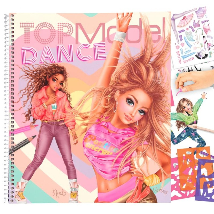 TOPModel Dance Designbook (412227) in the group TOYS, KIDS & BABY PRODUCTS / Toys / Crafts at TP E-commerce Nordic AB (C80963)