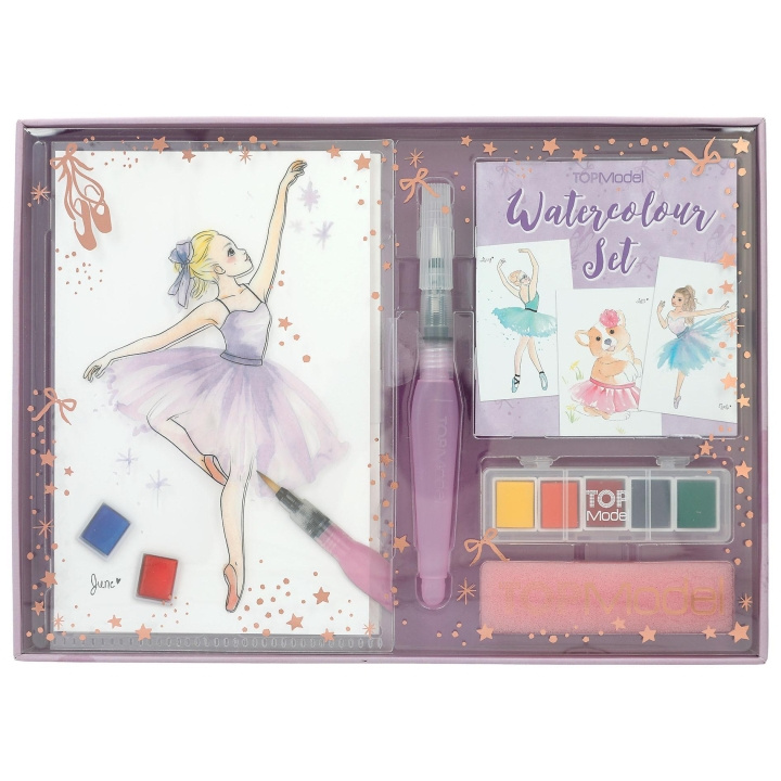 TOPModel Watercolour Set - BALLET - ( 0412248 ) in the group TOYS, KIDS & BABY PRODUCTS / Toys / Crafts at TP E-commerce Nordic AB (C80970)