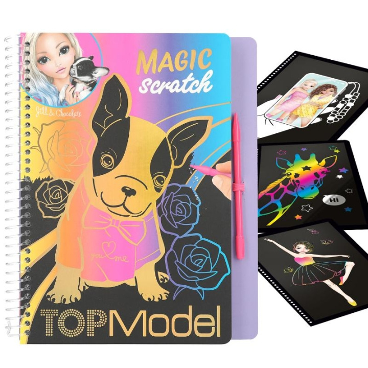 TOPModel Magic-Scratch Book - ( 0412410 ) in the group TOYS, KIDS & BABY PRODUCTS / Toys / Draw & Count at TP E-commerce Nordic AB (C80971)