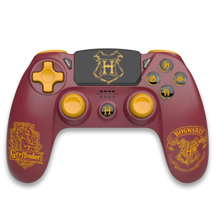 Trade Invaders Harry Potter - PS4 Wireless controller - Gryffindor in the group HOME ELECTRONICS / Game consoles & Accessories / Sony PlayStation 4 at TP E-commerce Nordic AB (C80973)