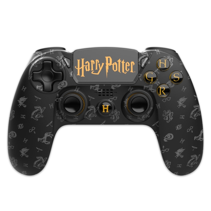 Trade Invaders Harry Potter - PS4 Wireless controller - Black in the group HOME ELECTRONICS / Game consoles & Accessories / Sony PlayStation 4 at TP E-commerce Nordic AB (C80974)