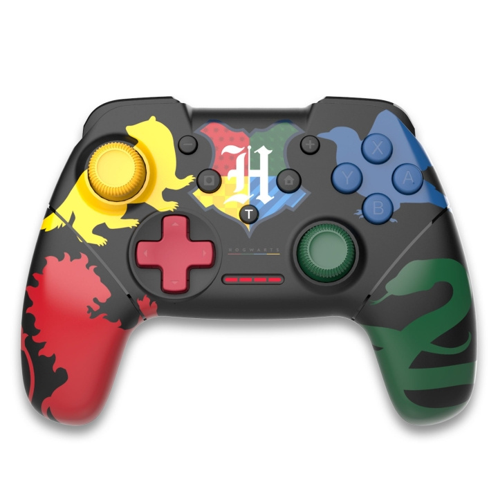 Trade Invaders Harry Potter - Wireless controller - 4 Houses in the group HOME ELECTRONICS / Game consoles & Accessories / Nintendo Switch / Accessories at TP E-commerce Nordic AB (C80977)