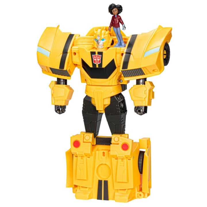 Transformers Earthspark Spinchanger - Bumblebee (F7662) in the group TOYS, KIDS & BABY PRODUCTS / Toys / Figures & Miniatures at TP E-commerce Nordic AB (C80980)