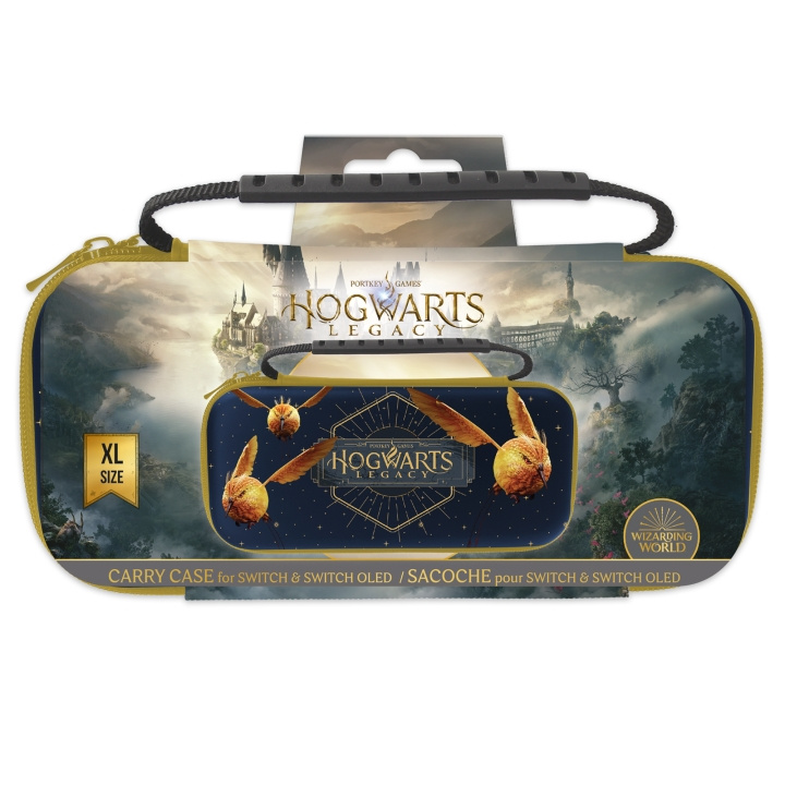 Trade Invaders Harry Potter - XL carrying case - Hogwarts, Golden snitch in the group HOME ELECTRONICS / Game consoles & Accessories / Nintendo Switch / Accessories at TP E-commerce Nordic AB (C80982)