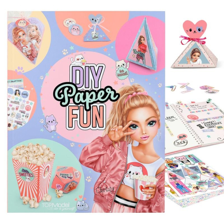 TOPModel DIY Paper Fun Book CUTIE STAR - (412581) in the group TOYS, KIDS & BABY PRODUCTS / Toys / Crafts at TP E-commerce Nordic AB (C80987)