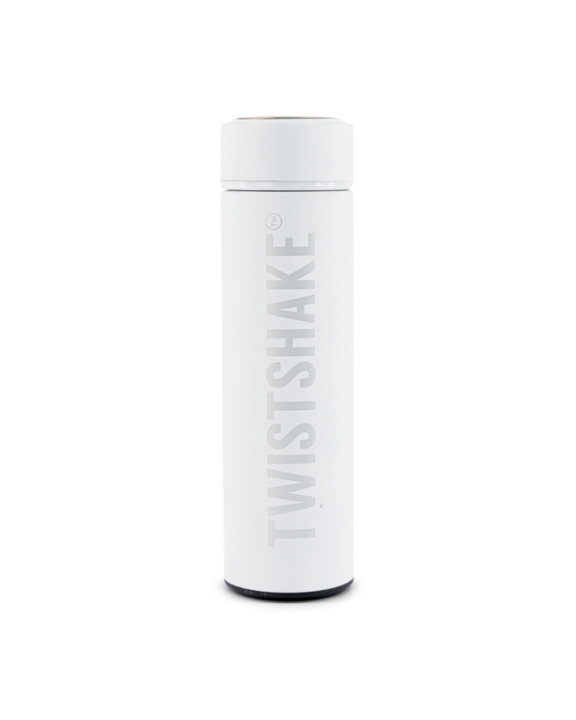 Twistshake Hot or Cold Bottle 420ml White in the group TOYS, KIDS & BABY PRODUCTS / Eat & Drink / Baby bottle & Accessories at TP E-commerce Nordic AB (C80994)