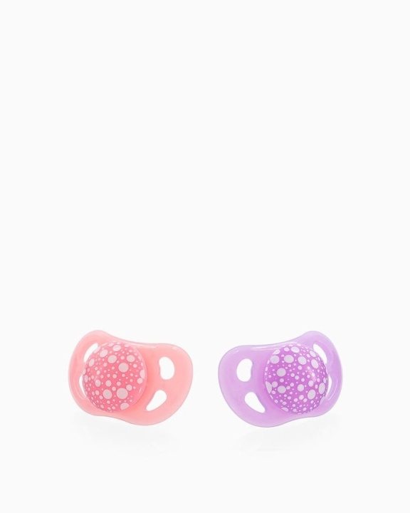 Twistshake Pacifier 0-6m Pastel Pink/Purple 2-pack in the group TOYS, KIDS & BABY PRODUCTS / Baby Gadgets / Pacifiers & Teething toys at TP E-commerce Nordic AB (C81041)