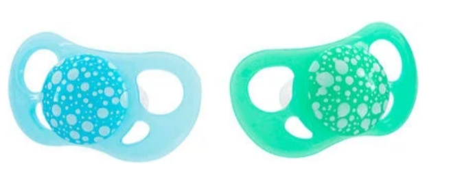 Twistshake Pacifier 6+m Pastel Blue/Green 2-pack in the group TOYS, KIDS & BABY PRODUCTS / Baby Gadgets / Pacifiers & Teething toys at TP E-commerce Nordic AB (C81045)