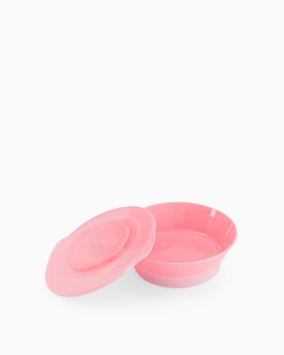 Twistshake Bowl 6+m Pastel Pink in the group TOYS, KIDS & BABY PRODUCTS / Eat & Drink / Children\'s tableware at TP E-commerce Nordic AB (C81054)