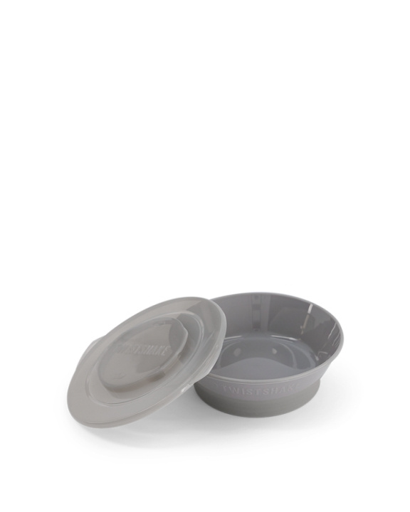 Twistshake Bowl 6+m Pastel Grey in the group TOYS, KIDS & BABY PRODUCTS / Eat & Drink / Children\'s tableware at TP E-commerce Nordic AB (C81055)