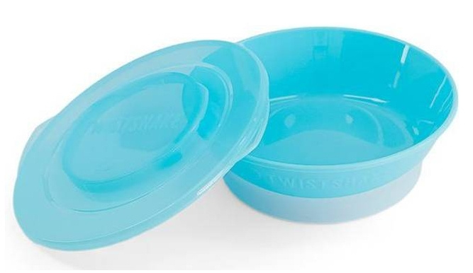 Twistshake Bowl 6+m Pastel Blue in the group TOYS, KIDS & BABY PRODUCTS / Eat & Drink / Children\'s tableware at TP E-commerce Nordic AB (C81077)