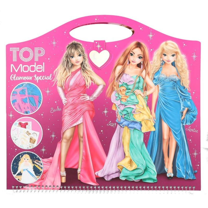 TOPModel Create Your Glamour Special Colouring Book - 412577 in the group TOYS, KIDS & BABY PRODUCTS / Toys / Crafts at TP E-commerce Nordic AB (C81085)