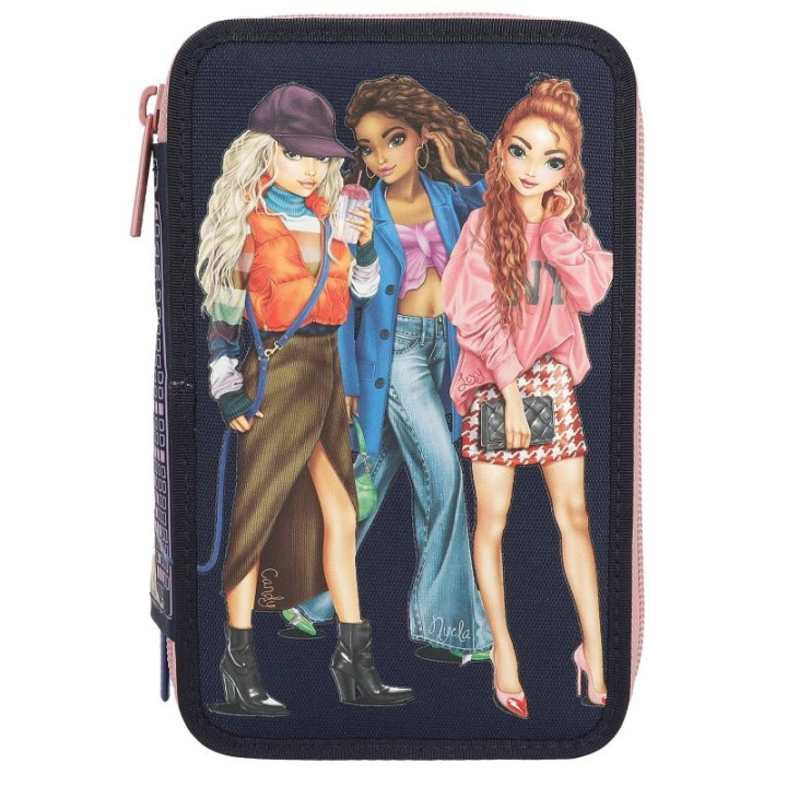 TOPModel Triple Pencil Case CITY GIRLS ( 412560 ) in the group TOYS, KIDS & BABY PRODUCTS / Toys / Crafts at TP E-commerce Nordic AB (C81089)