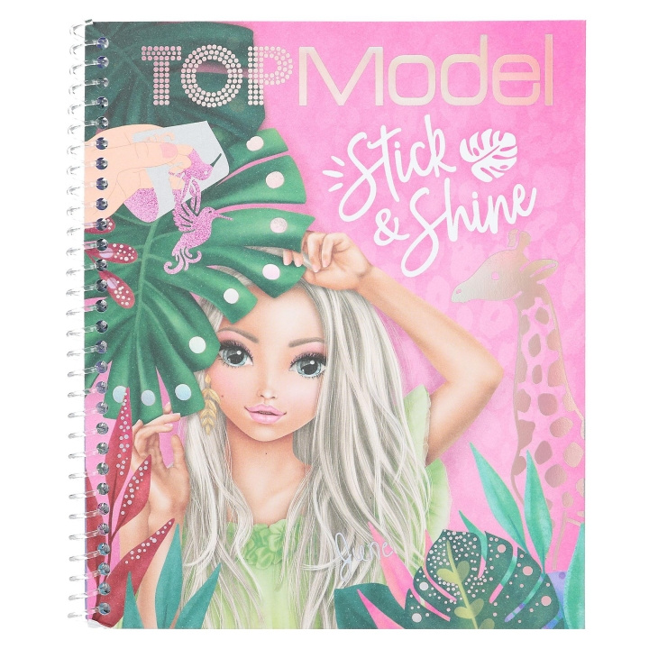 TOPModel Colouring Book Stick & Shine ( 0412470 ) in the group TOYS, KIDS & BABY PRODUCTS / Toys / Draw & Count at TP E-commerce Nordic AB (C81095)