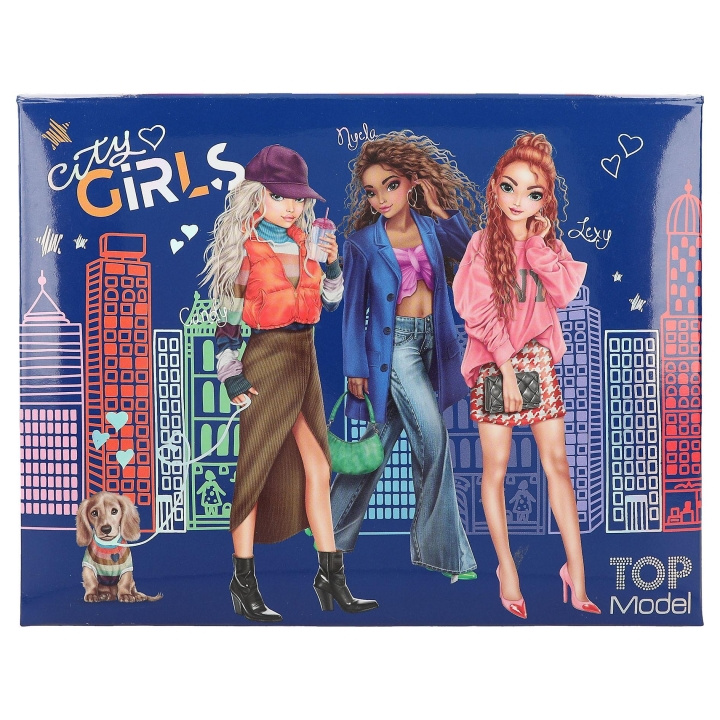 TOPModel l Writing Box CITY GIRLS ( 0412704 ) in the group TOYS, KIDS & BABY PRODUCTS / Toys / Crafts at TP E-commerce Nordic AB (C81096)