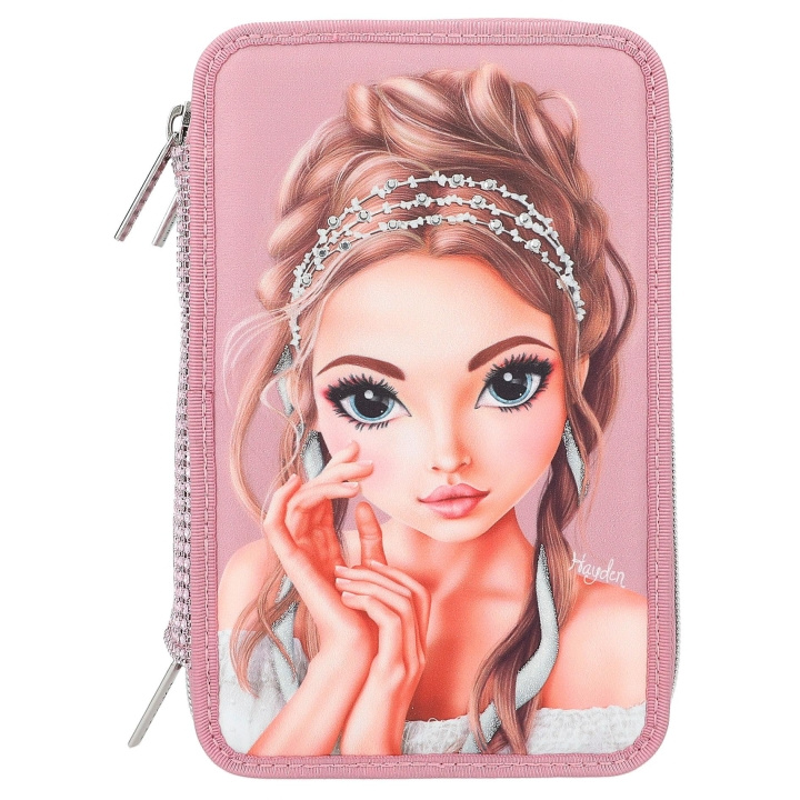 TOPModel Triple Pencil Case GLITTER QUEEN ( 0412522 ) in the group TOYS, KIDS & BABY PRODUCTS / Toys / Crafts at TP E-commerce Nordic AB (C81098)