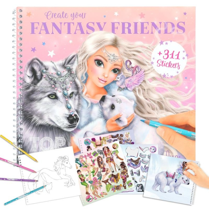 TOPModel Create your Fantasy Friend - ICEWORLD - (0612072) in the group TOYS, KIDS & BABY PRODUCTS / Toys / Crafts at TP E-commerce Nordic AB (C81104)