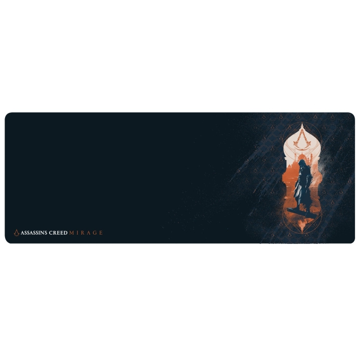 Trade Invaders Assassin\'s Creed Mirage - XL Mouse Pad - Blue Silhouette Logo in the group COMPUTERS & PERIPHERALS / GAMING / Mouse pad at TP E-commerce Nordic AB (C81127)