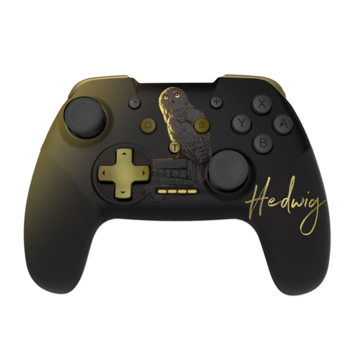 Trade Invaders Wireless Controller Harry Potter Hedwig Black (Nintendo Switch) in the group HOME ELECTRONICS / Game consoles & Accessories / Nintendo Switch / Accessories at TP E-commerce Nordic AB (C81136)