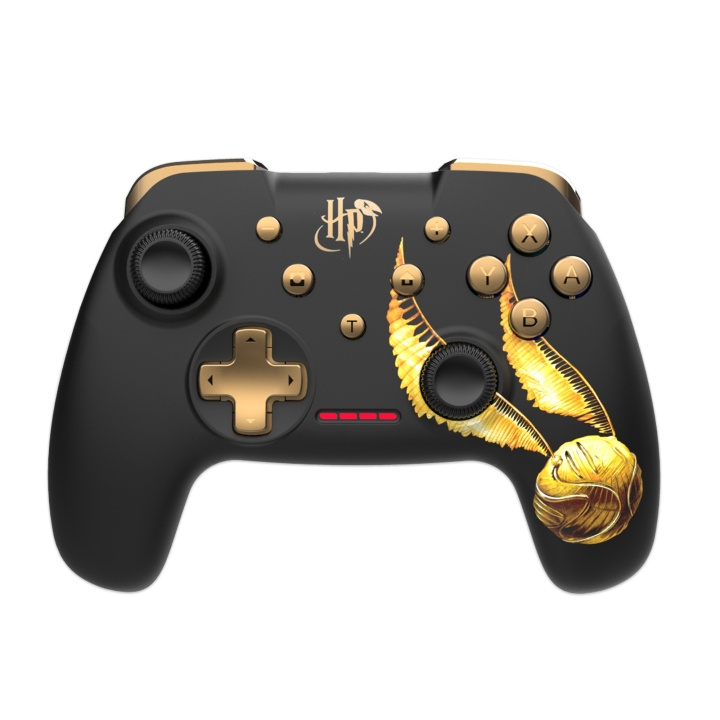 Trade Invaders Wireless Controller Harry Potter Golden Snitch Black (Nintendo Switch) in the group HOME ELECTRONICS / Game consoles & Accessories / Nintendo Switch / Accessories at TP E-commerce Nordic AB (C81138)