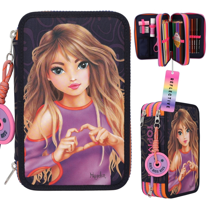 TOPModel Triple Pencil Case NIGHT LIGHT ( 0412597 ) in the group TOYS, KIDS & BABY PRODUCTS / Toys / Crafts at TP E-commerce Nordic AB (C81143)