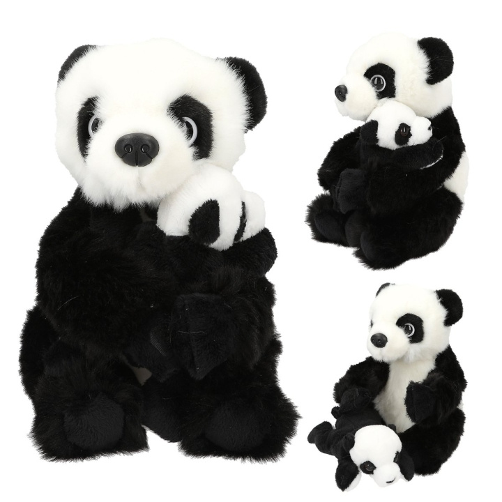 TOPModel Plush Panda Mum And Baby WILD ( 0412800 ) in the group TOYS, KIDS & BABY PRODUCTS / Baby toys / stuffed animals at TP E-commerce Nordic AB (C81165)