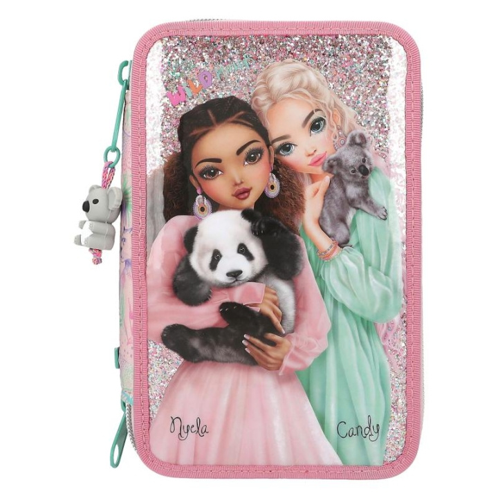 TOPModel Triple Pencil Case WILD ( 0412785 ) in the group TOYS, KIDS & BABY PRODUCTS / Toys / Crafts at TP E-commerce Nordic AB (C81169)